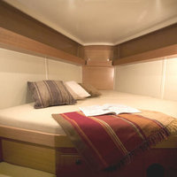 08 A bedroom on the private sail boat