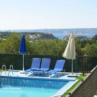 004 Villa Kalypso pool terrace and sea view